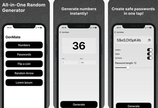 Everyday Utility Tools: GenMate Random Tools Provides Access To Coins ...
