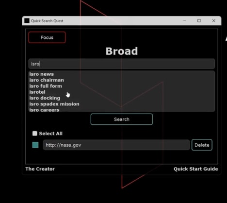 Multi Search Tools