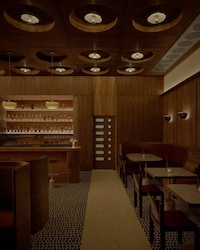 Warm Italian Dining Interiors Image 2