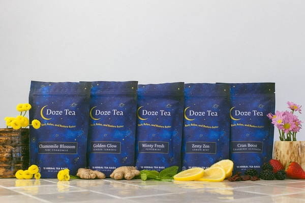 All-Natural Chamomile Tea Blends