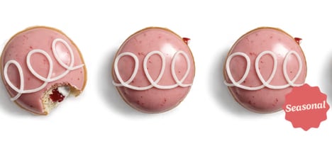 Seasonal Strawberry-Filled Donuts