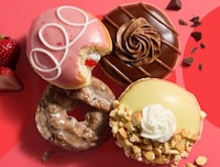 Seasonal Strawberry-Filled Donuts Image 2