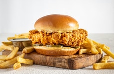 Hand-Battered Chicken Sandwiches
