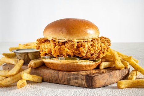Hand-Battered Chicken Sandwiches
