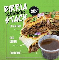 Stacked Birria Burritos