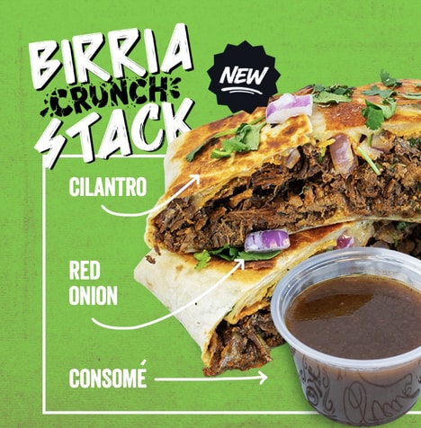 Stacked Birria Burritos