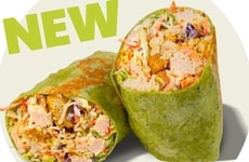 Veggie-Packed Chicken Wraps