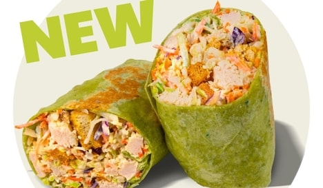 Veggie-Packed Chicken Wraps