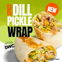Pickle-Themed QSR Menus Image 2