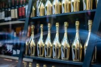 Gold-Stamped Prosecco Bottles Image 1