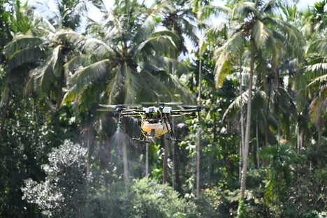 Autonomous Spraying Drone Systems