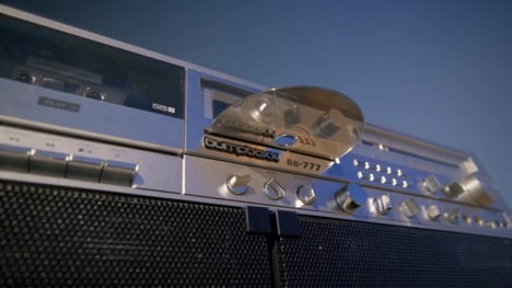 Retro Bluetooth Boomboxes