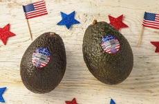 Celebratory American Avocado Branding