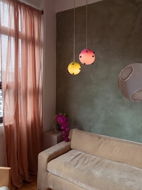 Dotted Glass Pendant Lighting Image 2