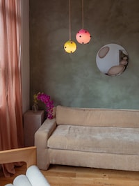 Dotted Glass Pendant Lighting Image 3