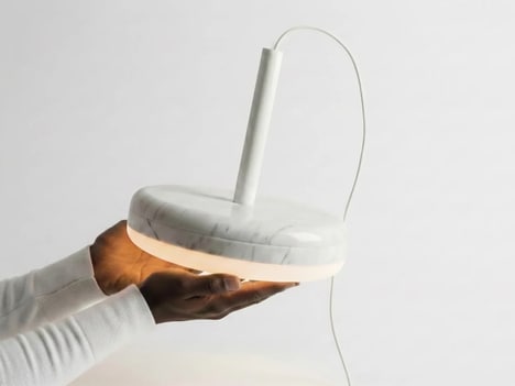 Marble LED Lamps