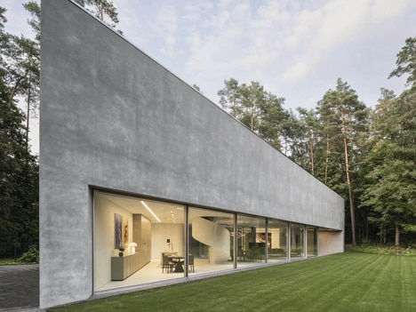 Triangular Concrete Houses