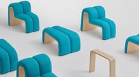 Modular Aquatic Architecture Sofas Image 4