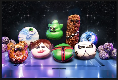 Sci-Fi-Themed Doughnut Lineups