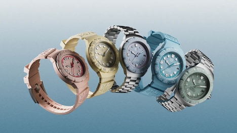Posh Pastel-Hued Timepieces