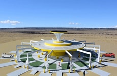 Solar-Powered Desert Stations