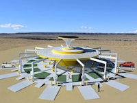 Solar-Powered Desert Stations Image 1