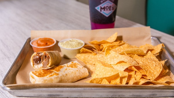 Dippable Grilled Burritos