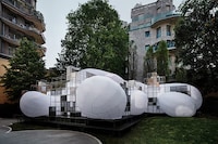 Inflatable Modular Pavilions