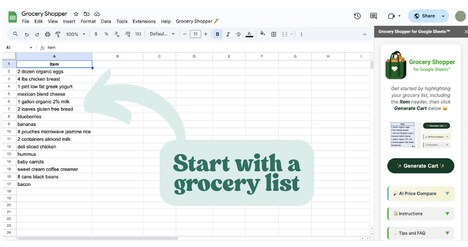 Grocery Automation Tools