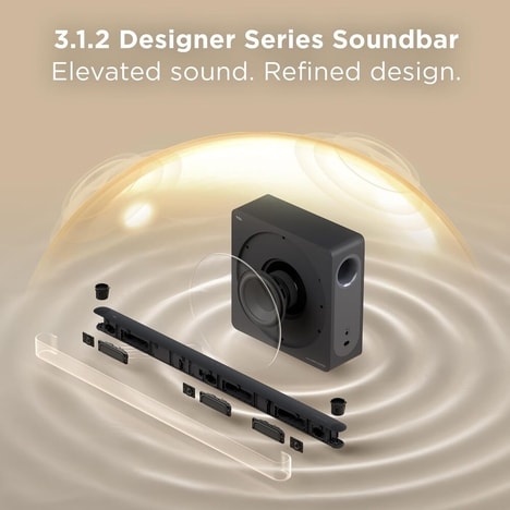 Ultra-Thin Design-Forward Soundbars