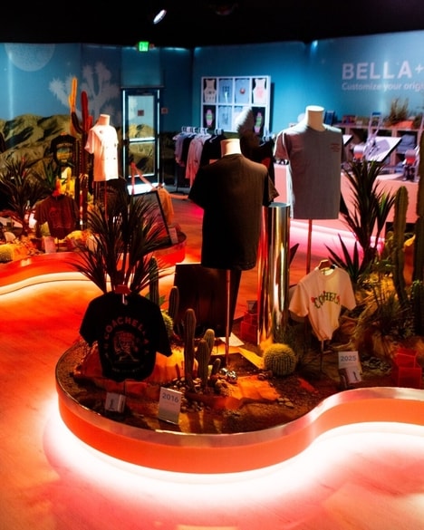 Immersive Music Festival Stores