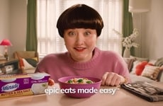 Playful Rice Cup Campaigns