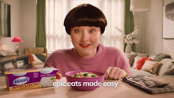 Playful Rice Cup Campaigns