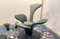 Leaf-Form Lounge Chairs