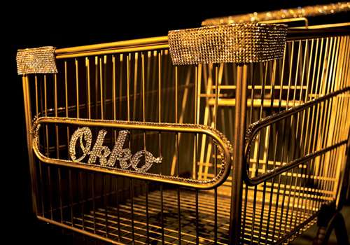 Gilded Grocery Carts