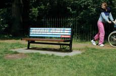 Mobile Billboard Benches