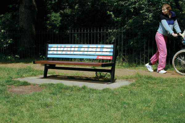 Mobile Billboard Benches