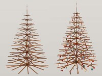 Stick Figure Xmas Trees Image 4