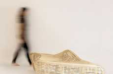 Weaved Wave Seating