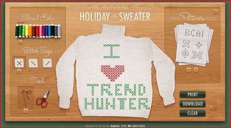 Virtual X-Mas Knitting