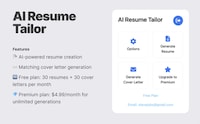 Resume Optimization Tools