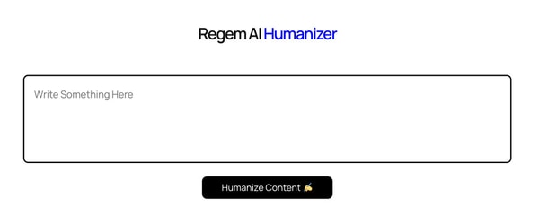 Text Rewriting Tools : AI Humanizer