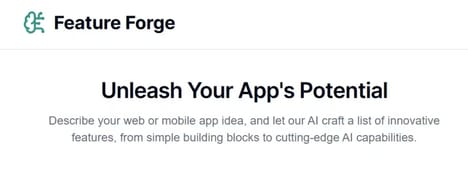 Feature Ideation Tools