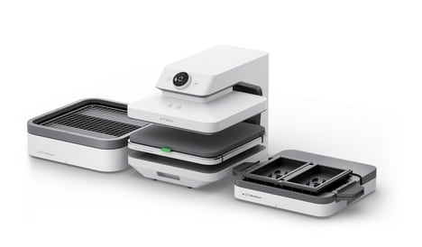 Five-In-One Auto Heat Presses
