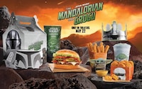 Galactic-Themed QSR Menus