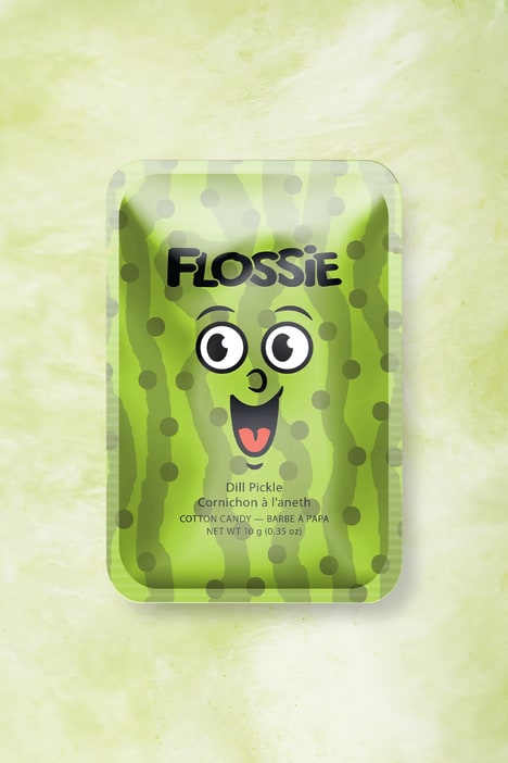 Pickle-Flavored Cotton Candies