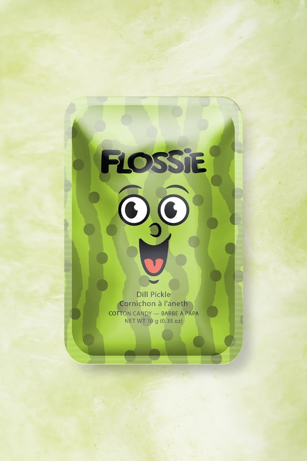 Pickle-Flavored Cotton Candies