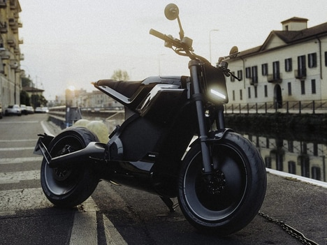 Cyberpunk Electric Motorcycles