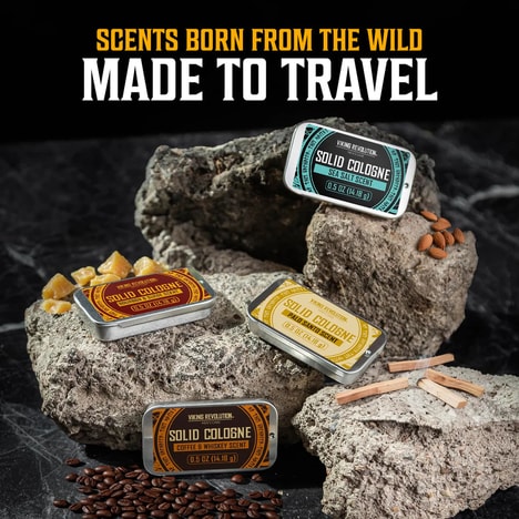 Pocket-Sized Solid Colognes
