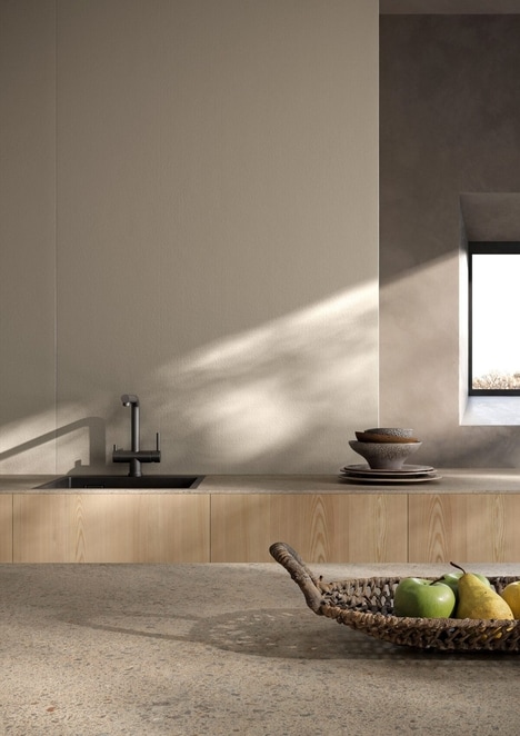 Textured Porcelain Tile Surfaces